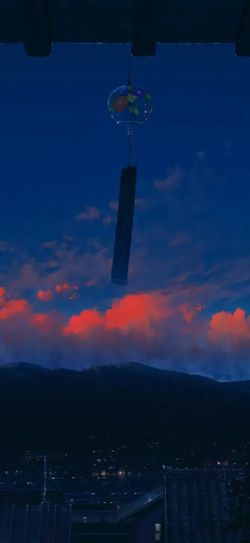 黄昏天空背景图片｜傍晚火烧云手机壁纸 - 自然风景「哲风壁纸」