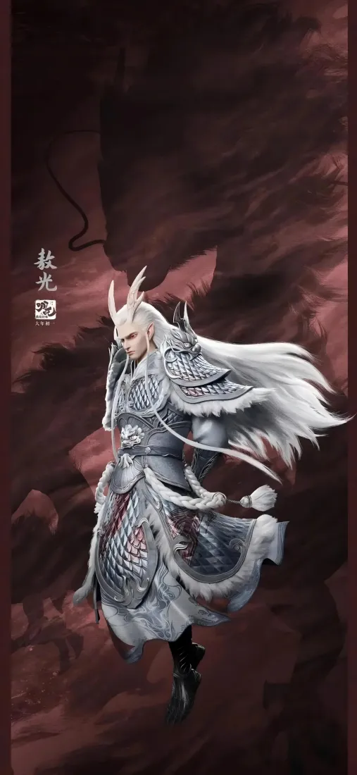 敖光手机壁纸｜哪吒闹海背景图片 - 神话角色「哲风壁纸」