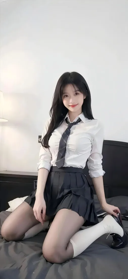 美女手机壁纸｜大长腿美少女背景图片 - 甜美风「哲风壁纸」