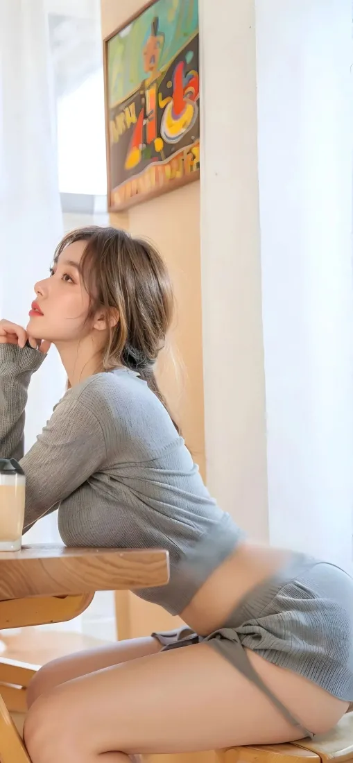 美女性感手机壁纸｜居家背景图片 - 时尚姿态「哲风壁纸」