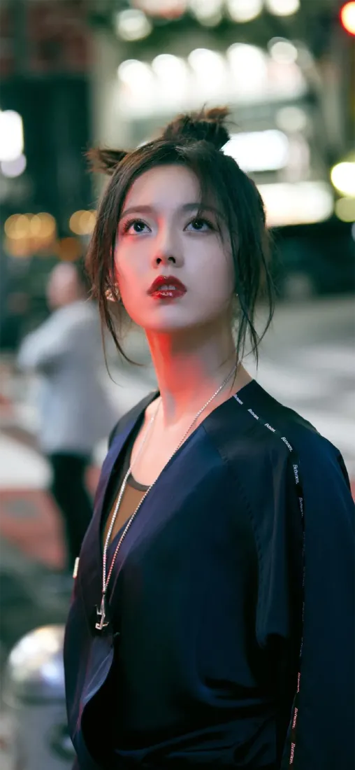 赵今麦手机壁纸｜美女背景图片 - 时尚街拍风「哲风壁纸」