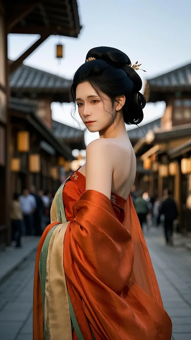 古风人物手机壁纸｜古典美人背景图片 - 汉服佳人「哲风壁纸」