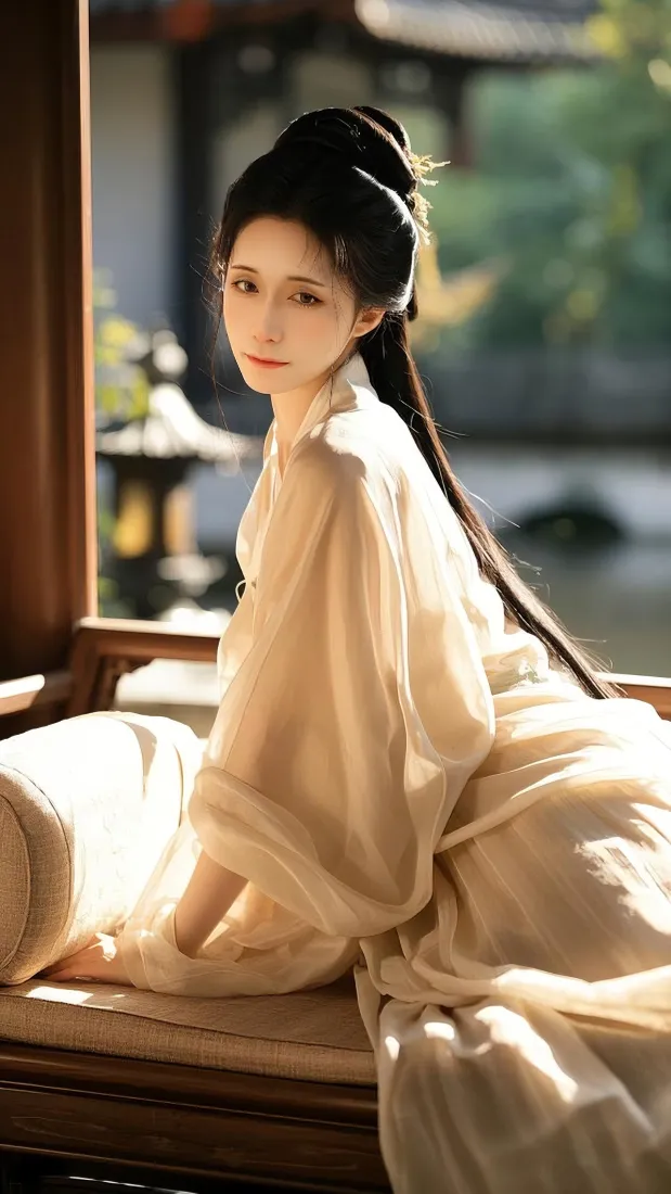 古风人物手机壁纸｜古典美人背景图片 - 温婉佳人「哲风壁纸」