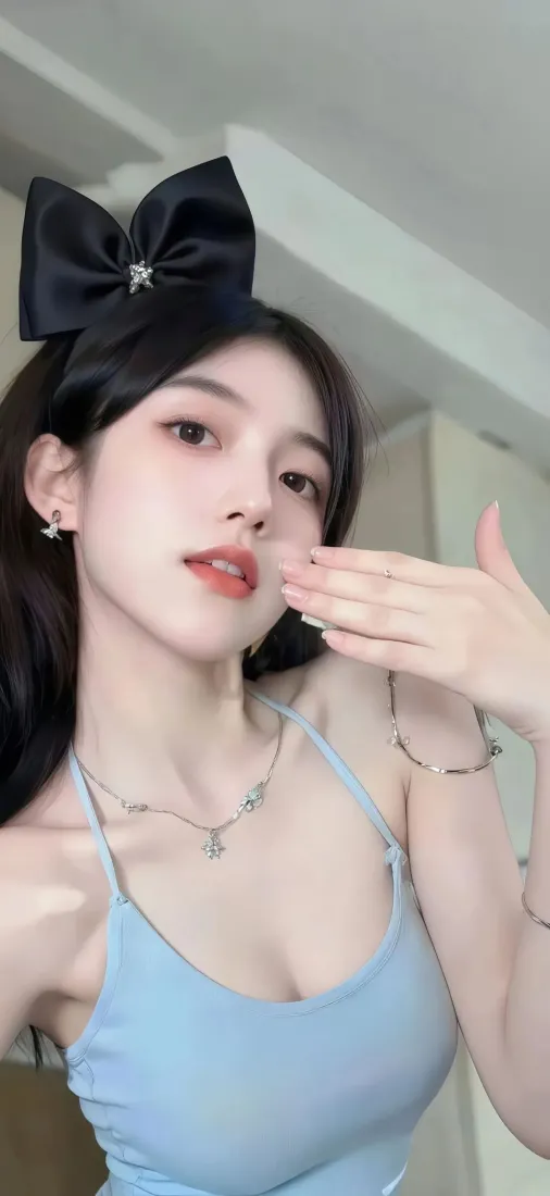 吊带美女手机壁纸｜性感背景图片 - 时尚丽人「哲风壁纸」