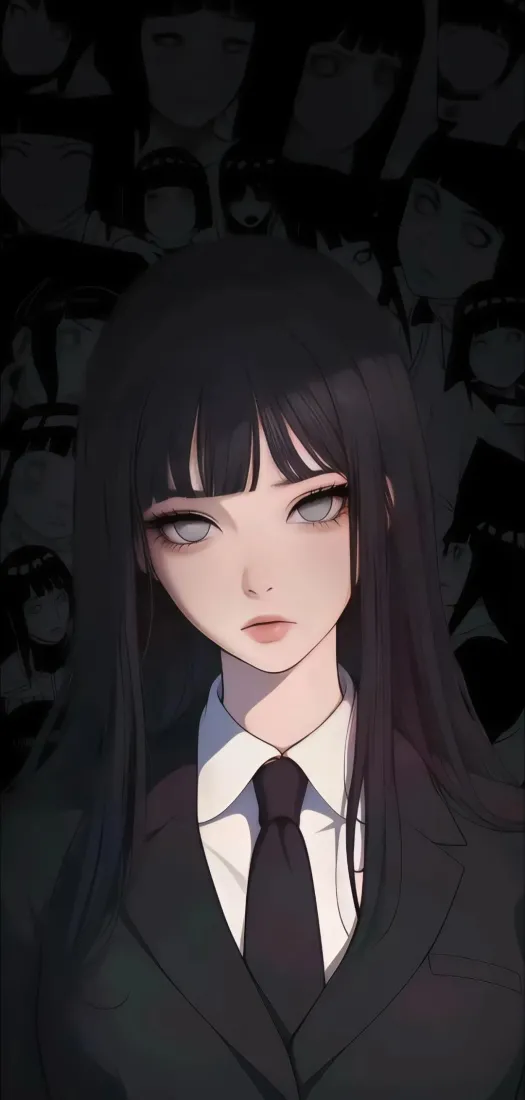 动漫女孩手机壁纸｜真人漫改系列背景图片 - 暗黑系少女「哲风壁纸」
