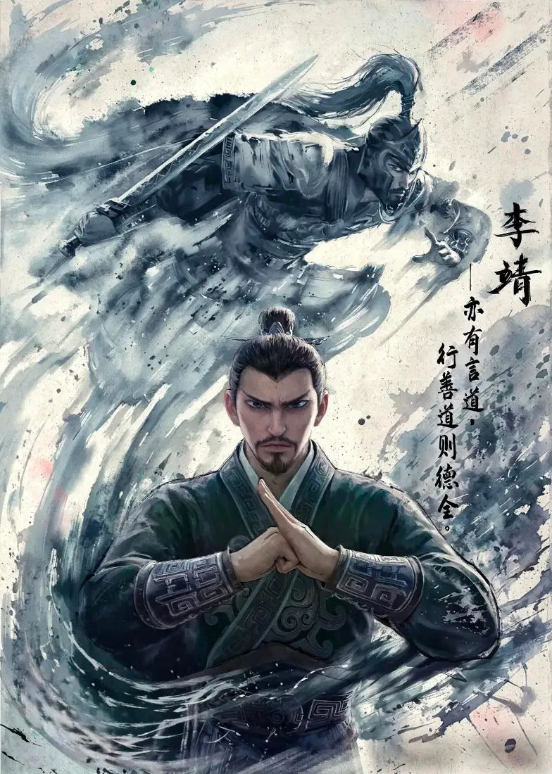 李靖手机壁纸｜哪吒2背景图片 - 帅气李靖「哲风壁纸」
