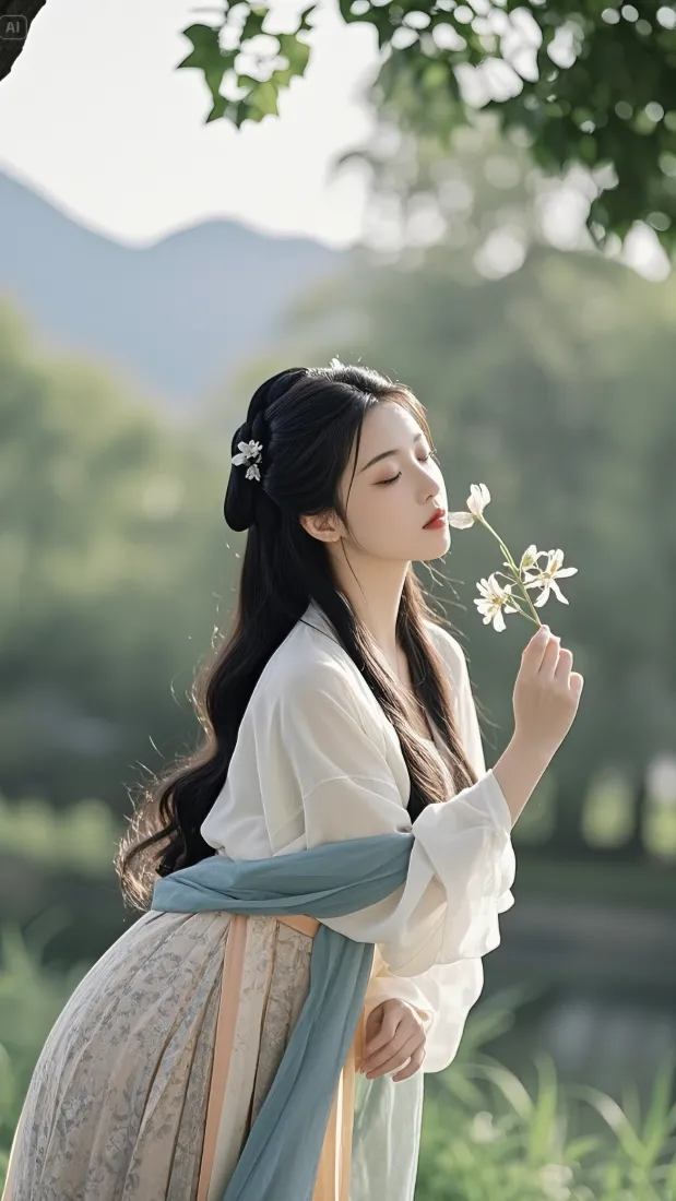 古风美女手机壁纸｜唯美古风背景图片 - 吹蒲公英「哲风壁纸」
