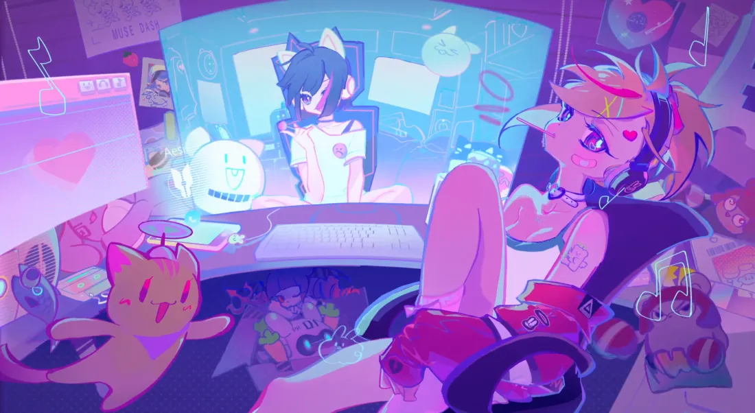 4k动漫少女壁纸｜二次元梦幻背景图片 - Wallpaper「哲风壁纸」
