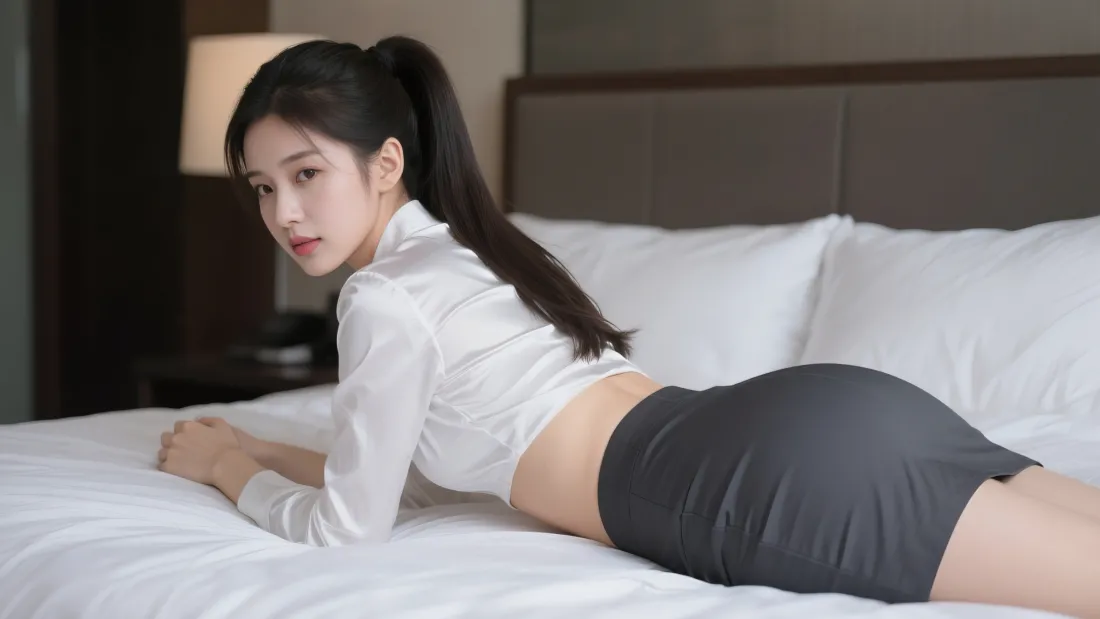 3k美女制服壁纸｜气质美女背景图片 - 时尚性感「哲风壁纸」