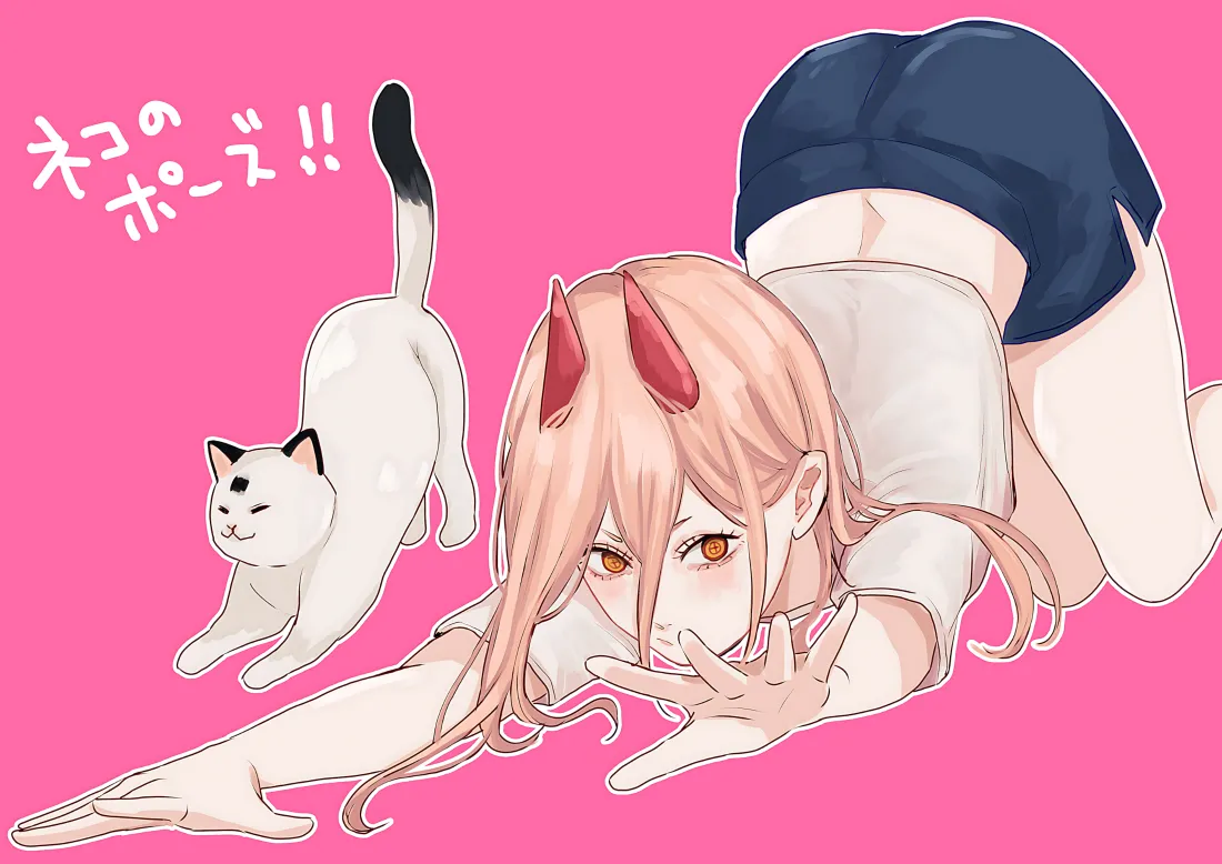 3k二次元少女壁纸｜可爱猫咪背景图片 - 萌趣风「哲风壁纸」