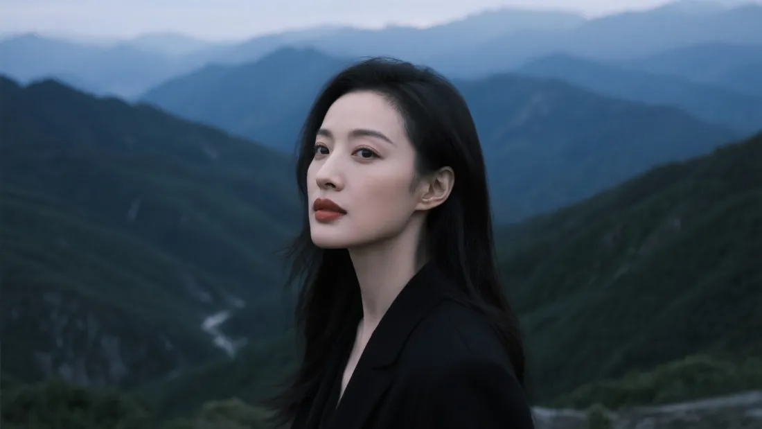 4k倪妮壁纸｜山景背景图片 - 倪妮「哲风壁纸」