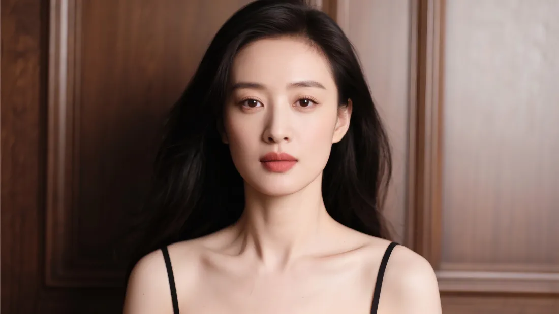 4k倪妮写真壁纸｜简约背景图片 - 气质女神「哲风壁纸」