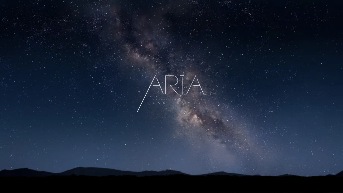 2kARIA壁纸｜星空山脉背景图片 - 二次元「哲风壁纸」