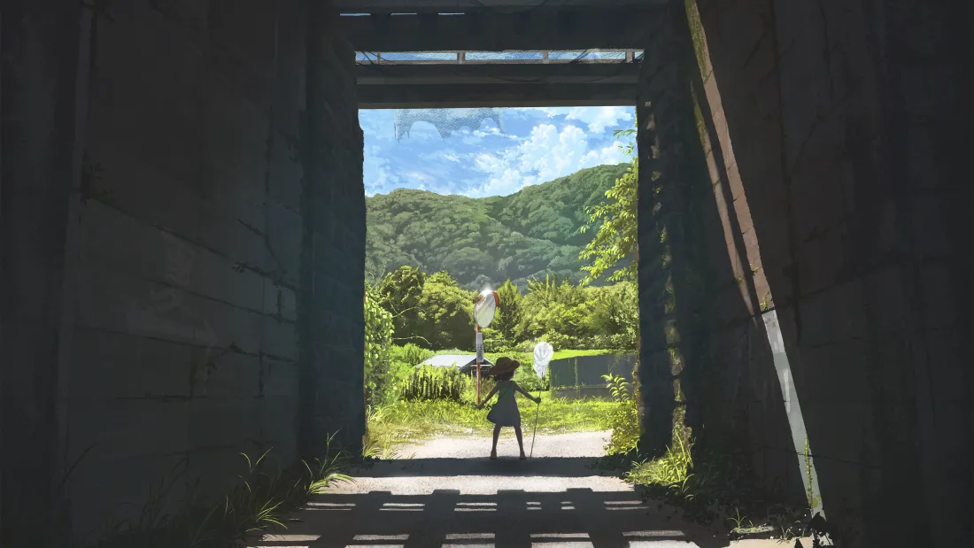 4k门廊壁纸｜夏日风景背景图片 - 二次元「哲风壁纸」