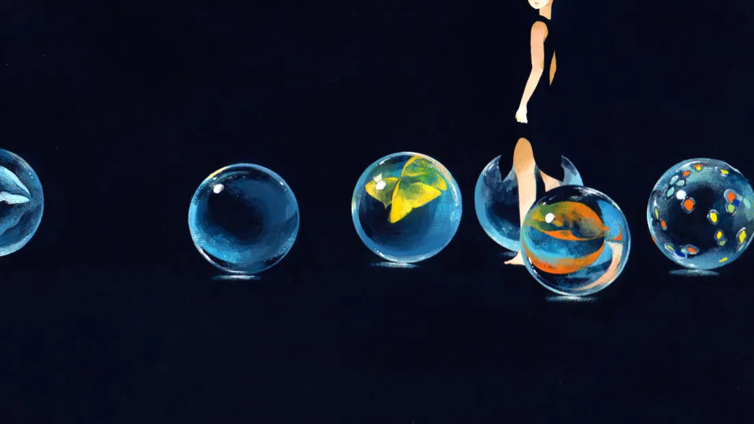 3k气泡壁纸｜幻想场景背景图 - 二次元艺术「哲风壁纸」