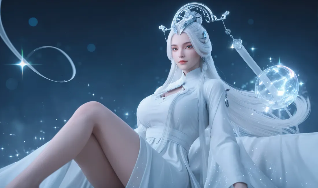 3k(剑来女主壁纸｜星空玄幻背景图片 - 国漫)「哲风壁纸」