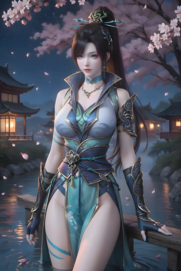 云韵手机壁纸｜古风夜景背景图片 - 斗破苍穹「哲风壁纸」