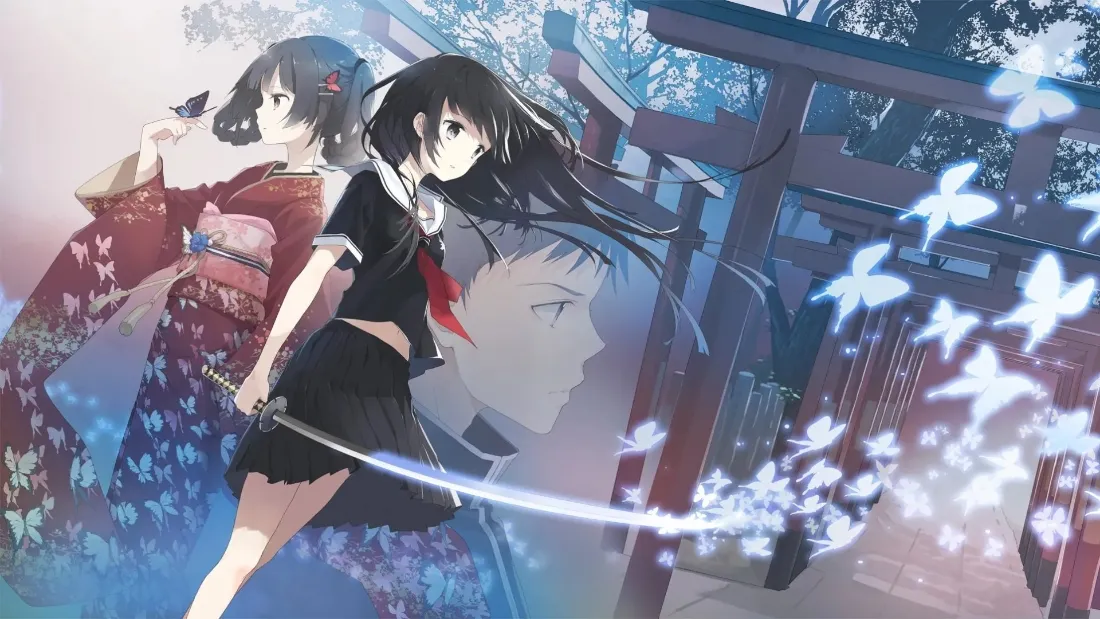 2k少女壁纸｜樱花鸟居背景图片 - 二次元「哲风壁纸」