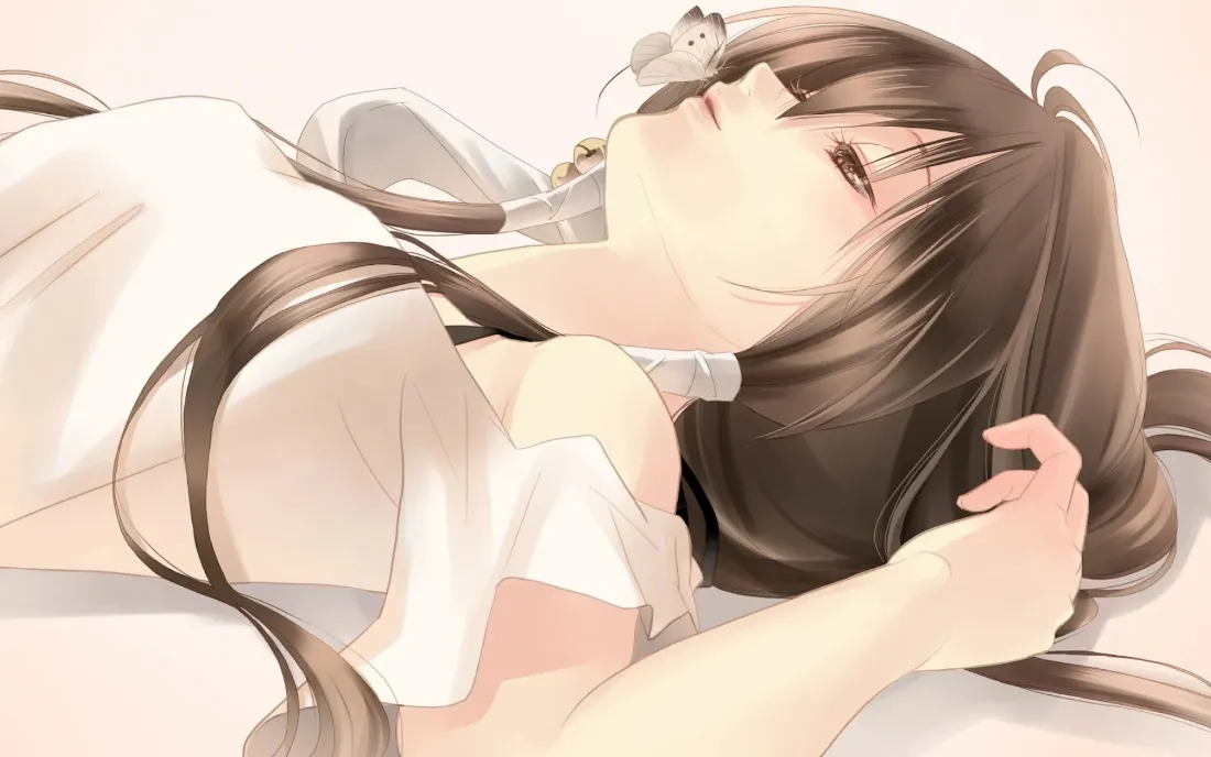 2k(风鸟院花月壁纸｜闪灵二人组背景图片 - 躺姿)「哲风壁纸」