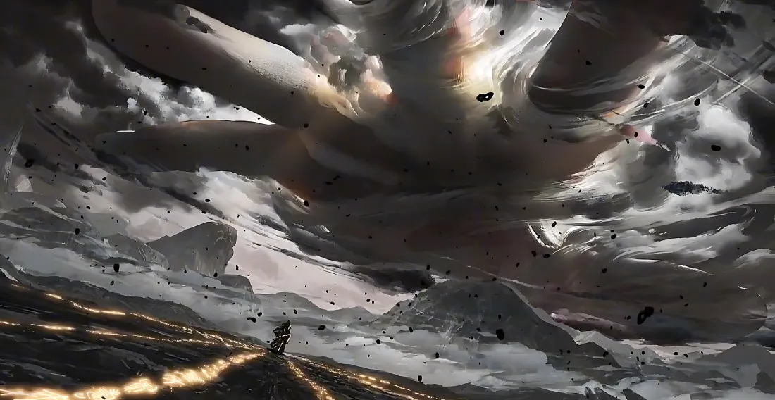 4k(巨掌压城壁纸｜手掌云图片 - 压迫感场景)「哲风壁纸」
