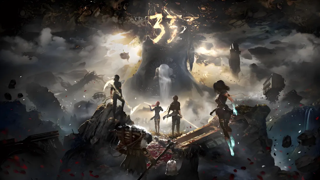 4k光与影33号远征队壁纸｜冒险小队背景图片 - 巅峰对决「哲风壁纸」
