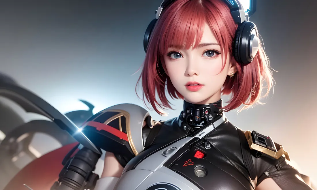 4k(AI少女壁纸｜未来科技背景图片 - 机械纪元)「哲风壁纸」