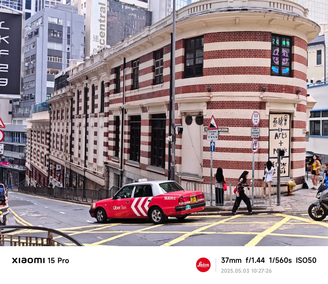 4k香港壁纸｜出租车街景背景图片 - 城市建筑「哲风壁纸」