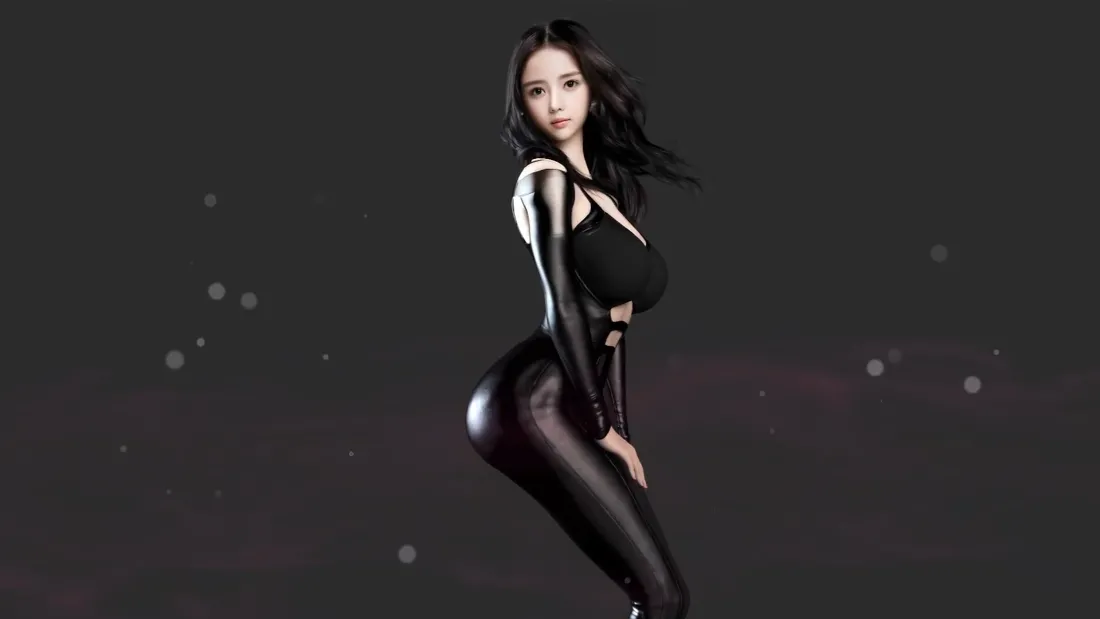 2k(性感美女壁纸｜紧身衣背景图片 - 魅力身姿)「哲风壁纸」
