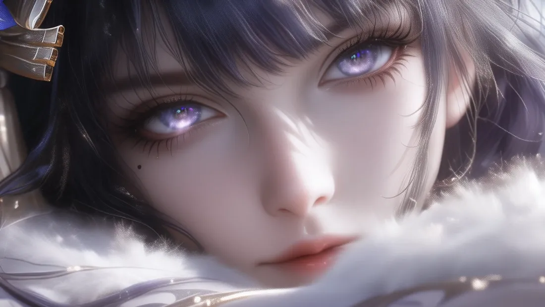 2k(异瞳少女壁纸｜高清背景图片 - 动漫角色)「哲风壁纸」