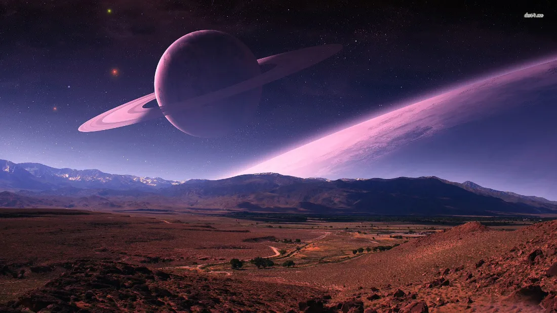 2k外星荒漠壁纸｜科幻行星背景图片 - 艺术「哲风壁纸」