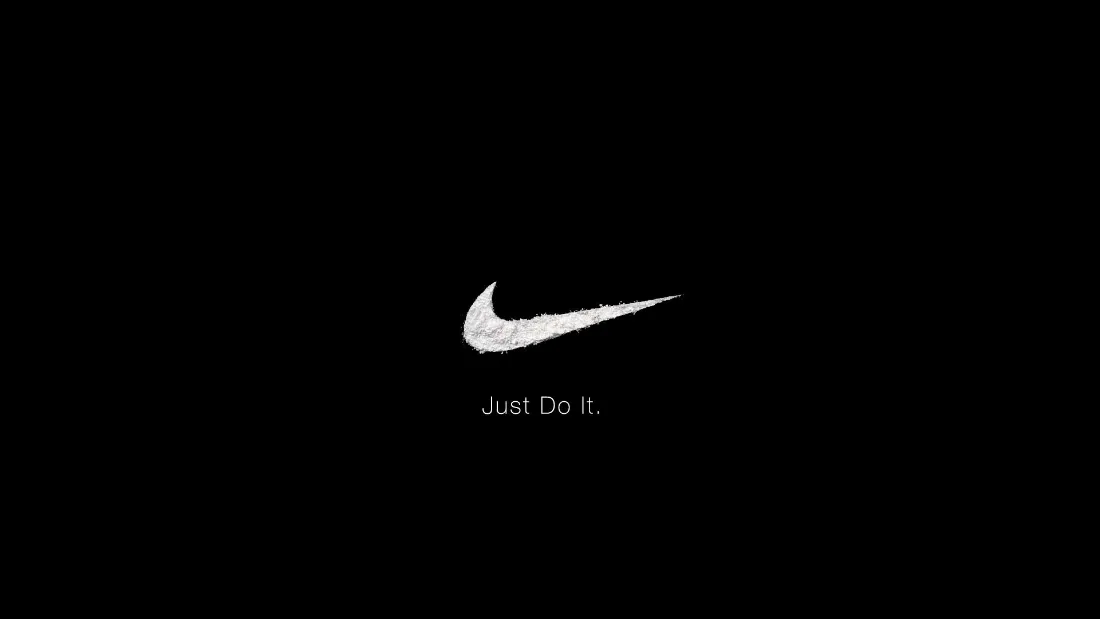 2kNike标志壁纸｜黑色背景图片 - Just Do It「哲风壁纸」