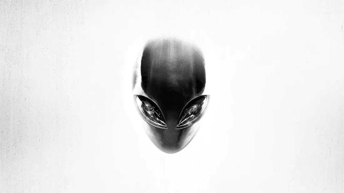 2k极简Alienware壁纸｜外星人头像背景图片 - 电竞「哲风壁纸」
