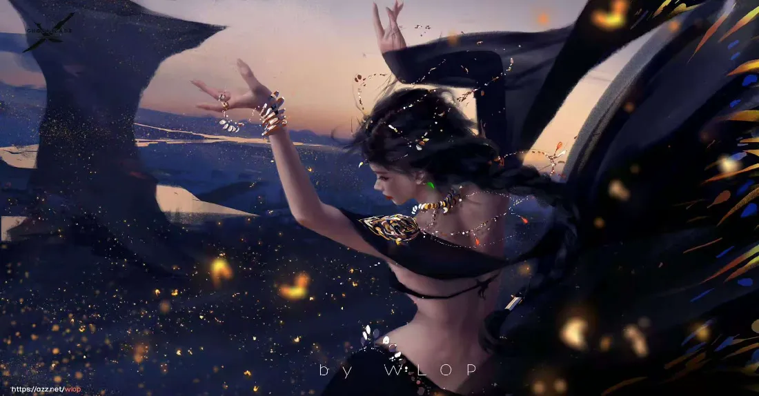 2k鬼刀壁纸｜冰公主背景图片 - 龙与星空「哲风壁纸」