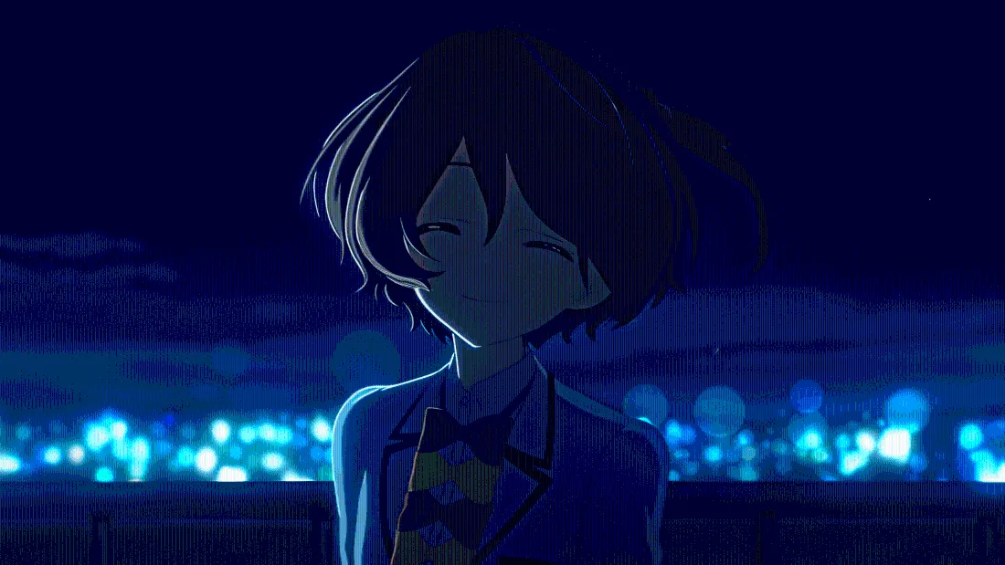2k赛博少女壁纸｜数据矩阵背景图片 - 二次元「哲风壁纸」