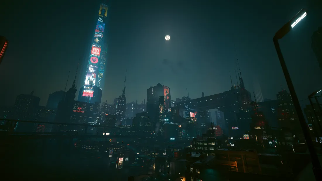 2k赛博朋克壁纸｜未来都市背景图片 - 2077「哲风壁纸」