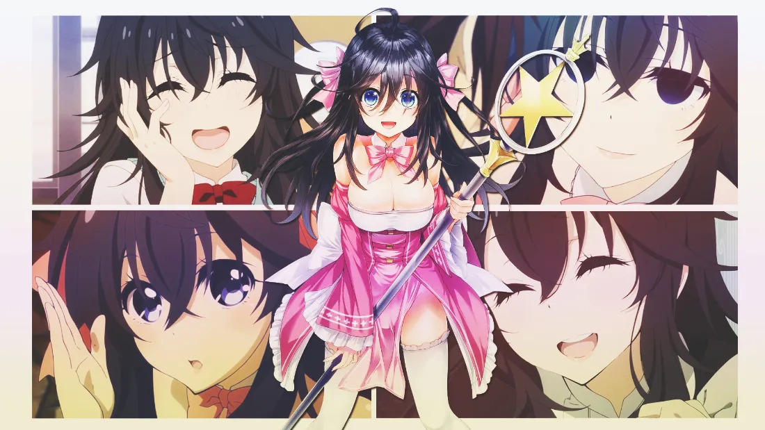 2k(星杖魔法少女壁纸｜粉色魔装美少女背景图片 - 表情特辑)「哲风壁纸」