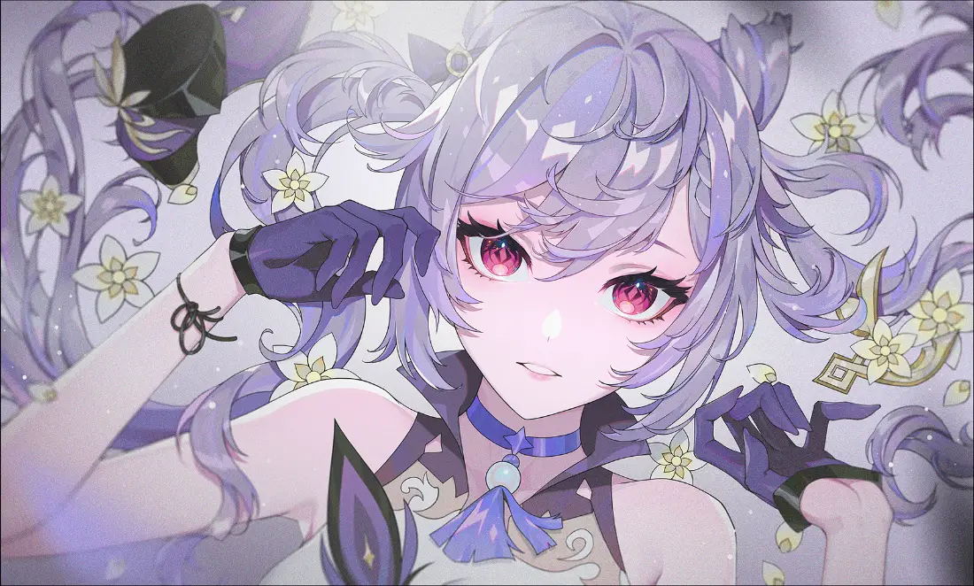 2k刻晴壁纸｜原神背景图片 - 雷契少女「哲风壁纸」