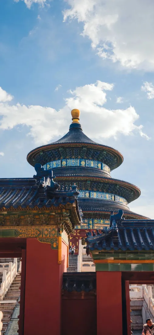 天坛手机壁纸｜古风风景背景图片 - 氛围感「哲风壁纸」