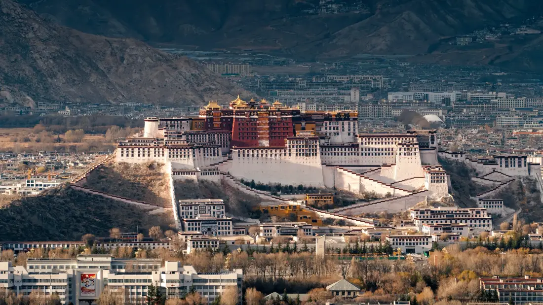 3k西藏风光壁纸｜拉萨布达拉宫背景图片 - 高原圣景「哲风壁纸」
