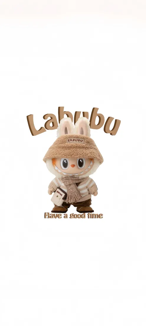 LABUBU手机壁纸｜玩偶背景图片 - 萌系「哲风壁纸」