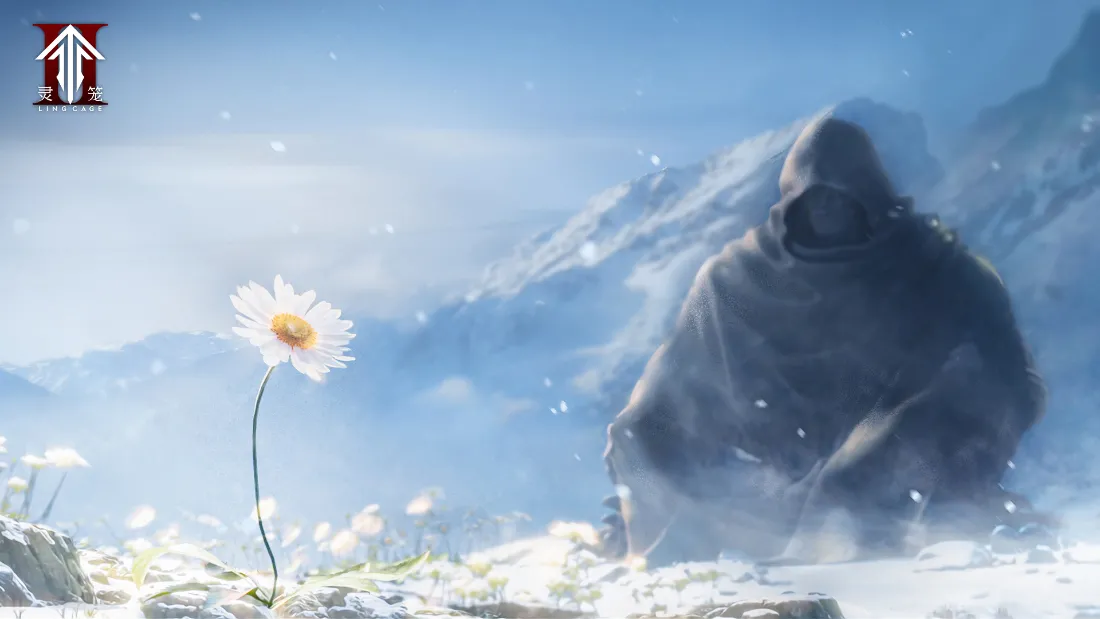 2k灵笼马克壁纸｜雪山雏菊背景图片 - 动漫「哲风壁纸」