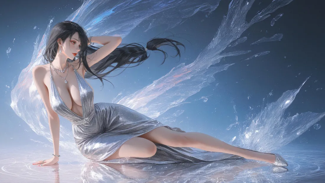 4k(蒂法美腿壁纸｜最终幻想背景图片 - 高清)「哲风壁纸」