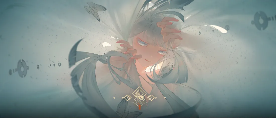 3k飘逸少女壁纸｜幻雾背景图片 - 动漫「哲风壁纸」