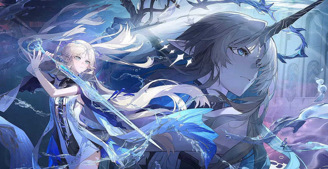 4k希娅少女壁纸｜奇幻战斗背景图片 - 魔法契约「哲风壁纸」