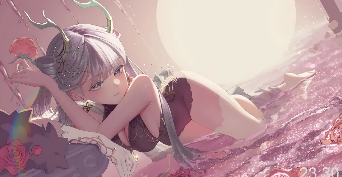 4k鸣潮壁纸｜少女背景图片 - 休憩时光「哲风壁纸」