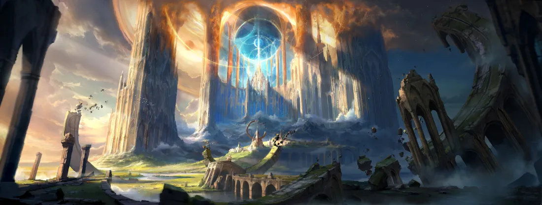 4k奇幻建筑壁纸｜神秘风景背景图片 - 幻想场景「哲风壁纸」