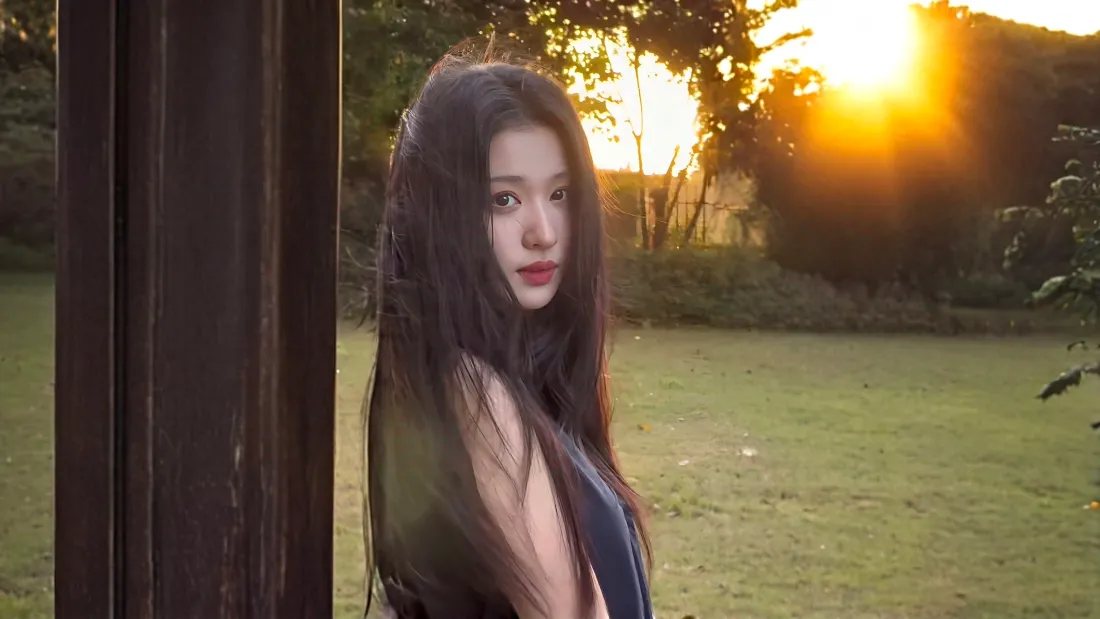 2k王楚然壁纸｜夕阳背景图片 - 户外美照「哲风壁纸」