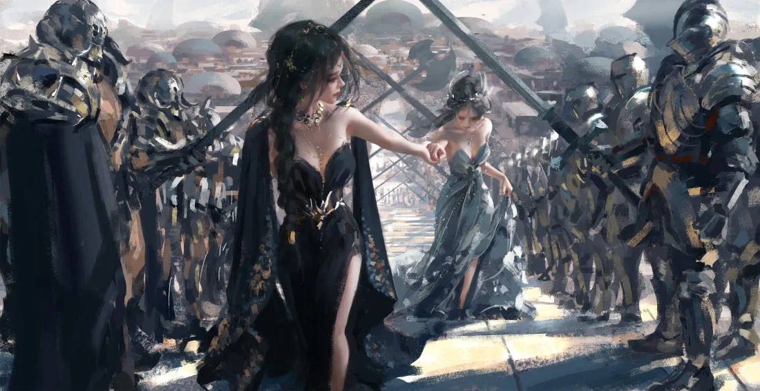 5kWLOP战阵少女壁纸｜奇幻战场背景图片 - 守护「哲风壁纸」