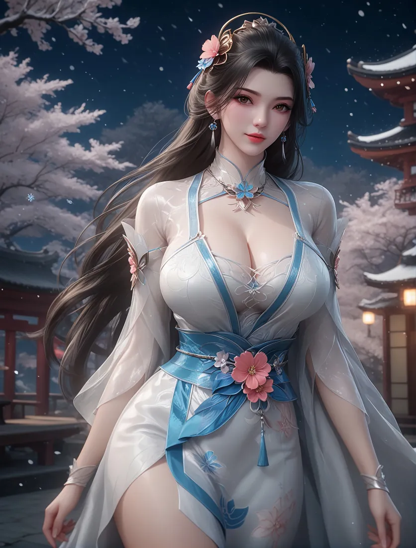 李慕婉手机壁纸｜仙逆古风背景图片 - 月夜美人「哲风壁纸」