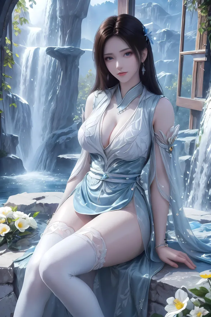 纳兰嫣然手机壁纸｜山水背景图片 - 古风「哲风壁纸」